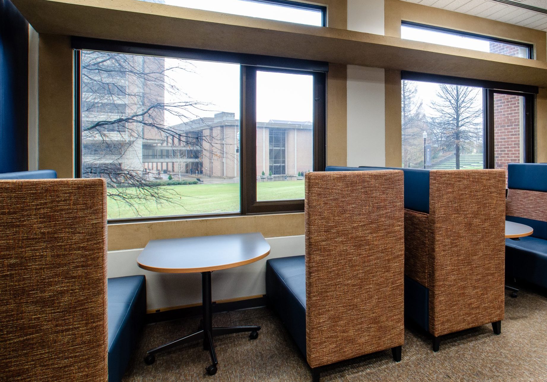 Paul M. and Marion T. Miles Reading Room at hodges library - university of tennessee