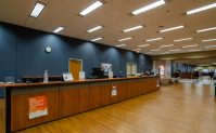 equipment desk at the commons in hodges library
