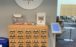 Seed Library card catalog and sign